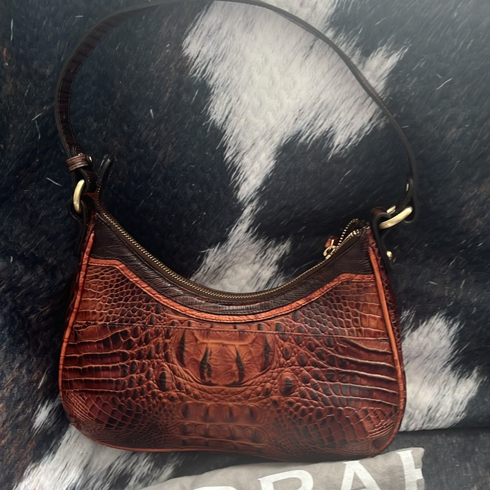 Brahmin- Two Tone Handbag Like New - image 3